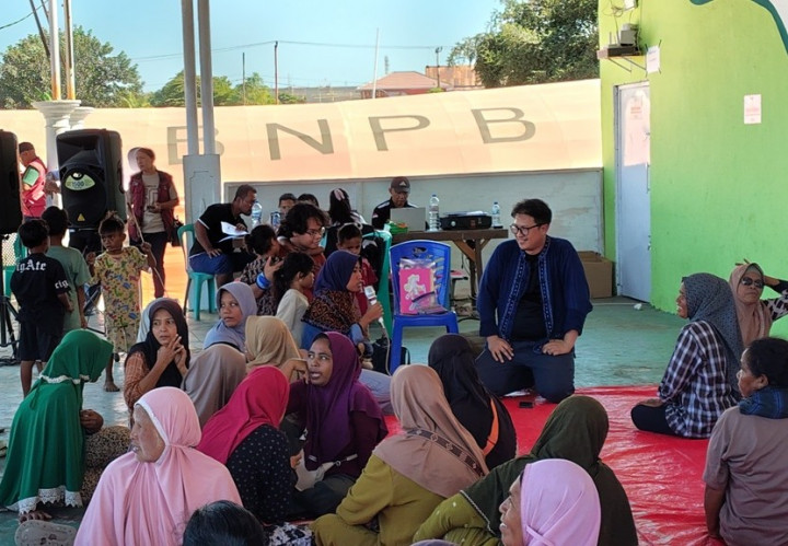 Berbagi Kisah, Lepas Beban: Pengungsi Mengaku Hati Lebih Plong