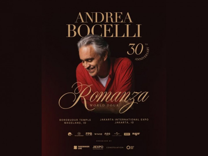 Harga Tiket Konser Andrea Bocelli 2026 di Borobudur dan Jakarta