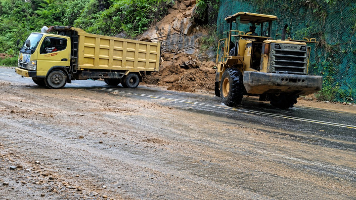 Pemulihan Jalan Pascabanjir dan Longsor di Sumut Menjangkau 476 Kilometer