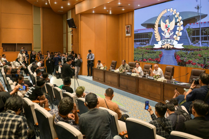 ​Sufmi Dasco Terima Aspirasi Massa soal RUU Perampasan Aset