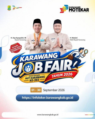 Karawang Job Fair Online 2026 Buka 2.000 Lowongan Kerja Khusus