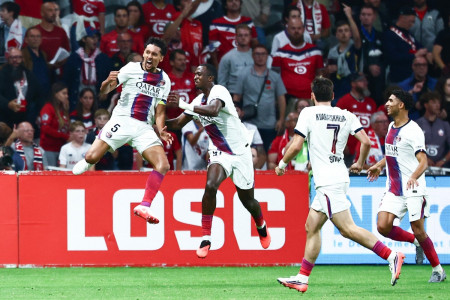 Hasil Lille vs PSG: Gol Dramatis Marquinhos Selamatkan Les Parisiens dari Kekalahan