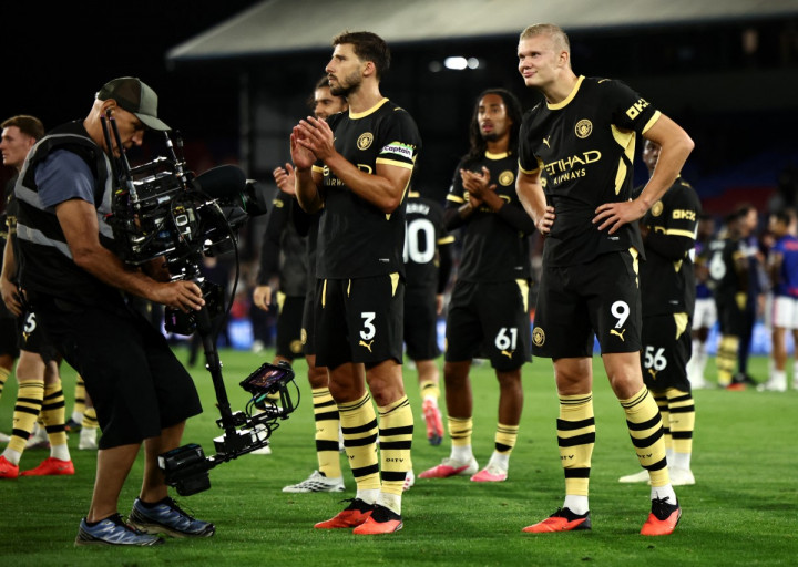 Hasil Crystal Palace vs Manchester City: Haaland dan Cherki Brace, City Menang Telak