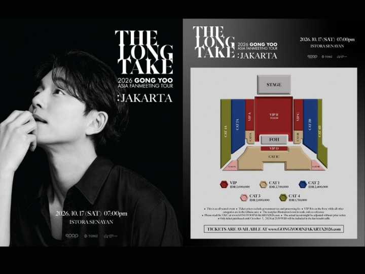 Harga Tiket Fanmeeting Gong Yoo Jakarta 2026 dan Cara Belinya