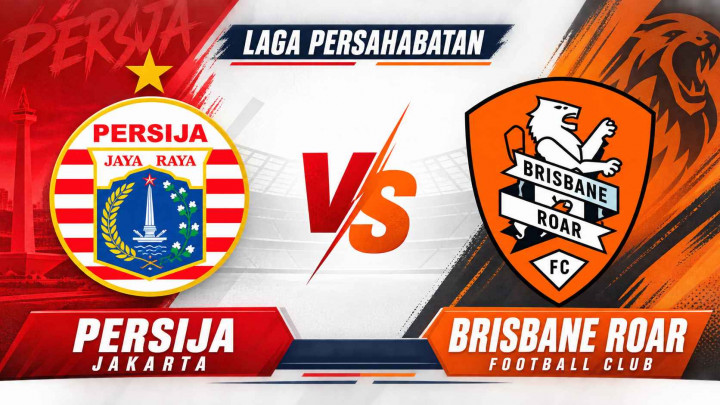 Link Nonton Persija vs Brisbane Roar Malam Ini
