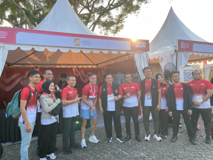 Usung Semangat Merdeka, 12 Ribu Pelari Ikuti Merdeka Run 2026 di Istana