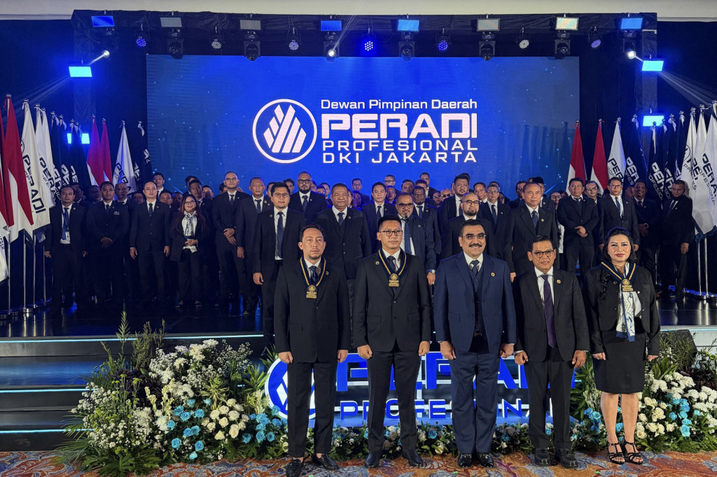 PERADI Profesional Lantik Pengurus DPD DKI Jakarta Periode 2026-2031