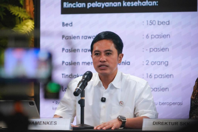   Kemenke perkuat respons kesehatan dalam menghadapi dampak Karhutla. (Foto: Dok. Birkom Kemenkes)