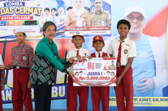 SD Tunas Muda Jhonlin Raih Juara 1 Lomba Cerdas Cermat Tanah