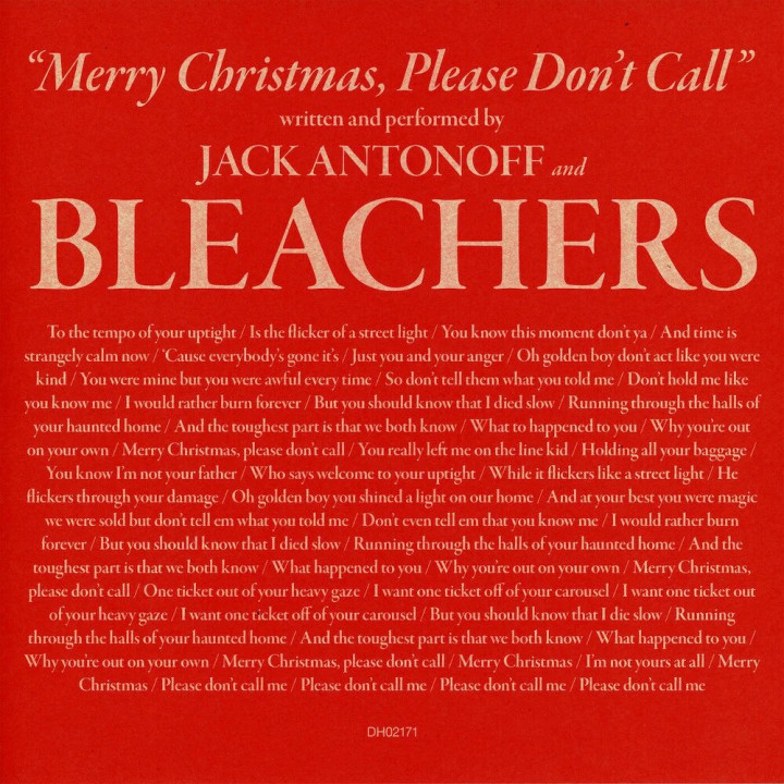 Lirik Lagu “Merry Christmas, Please Don’t Call” - Bleachers, Pesan untuk Mantan yang Toksik