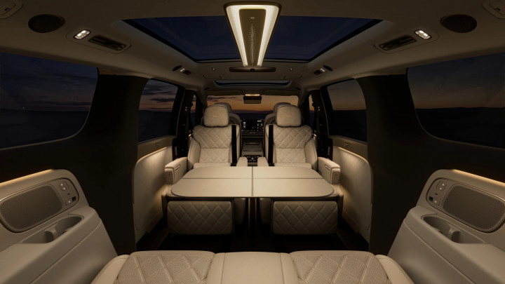 Li Mega Facelift, Interiornya Disulap Jadi Ruang Tamu Berjalan