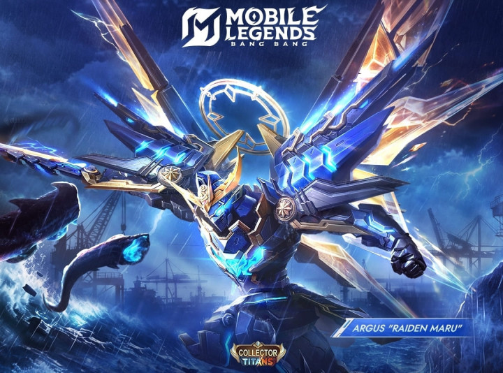 Skin Argus Raiden Maru Hadir di MLBB, Cek Desain dan Cara Mendapatkannya