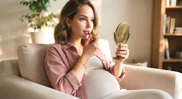 4 Lipstik Aman Buat Bumil, Tetap Cetar Tanpa Rasa Was-was!