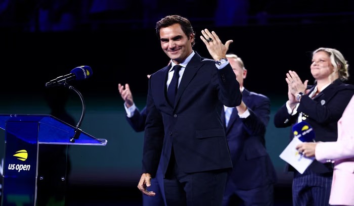 Roger Federer Terima Cincin Hall of Fame di Gelaran US Open 2026