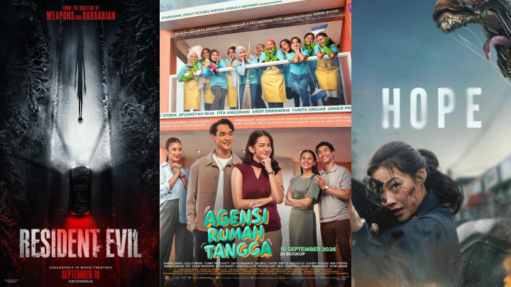 Daftar Film Bioskop September 2026: Jadwal Tayang dan Sinopsis Lengkap