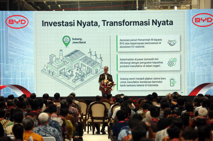 Pabrik Baru BYD di Subang Jadi Basis Baru Industri Mobil Listrik