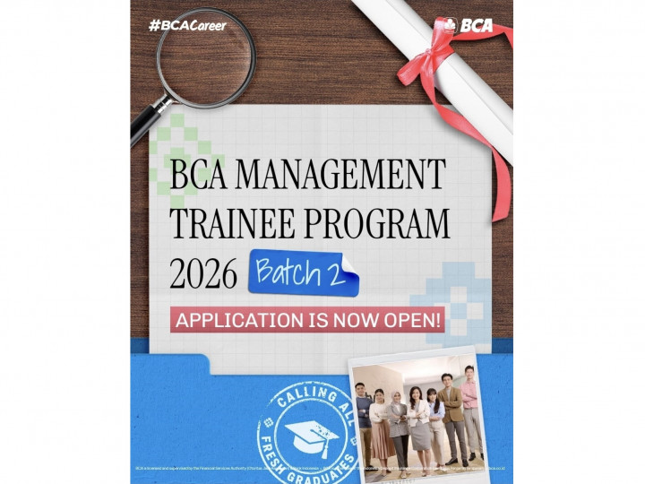 Program BCA MT 2026 Batch 2 Dibuka, Cek Syarat hingga Cara Daftarnya