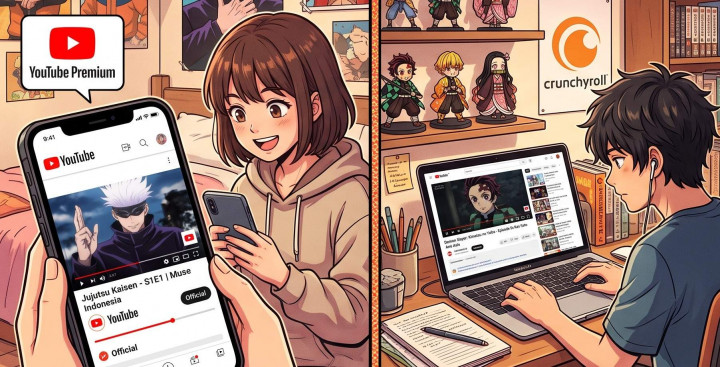 Bye Link Haram! Ini 5 Kanal YouTube Nonton Anime Sub Indo Legal