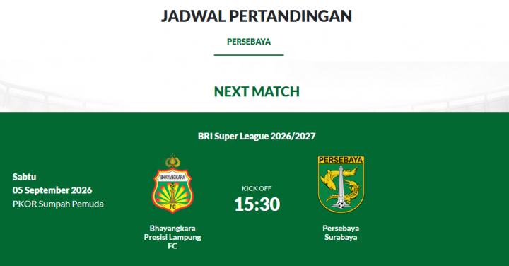 Bhayangkara vs Persebaya Tayang di Mana? Cek Jadwal dan Link Live Streaming