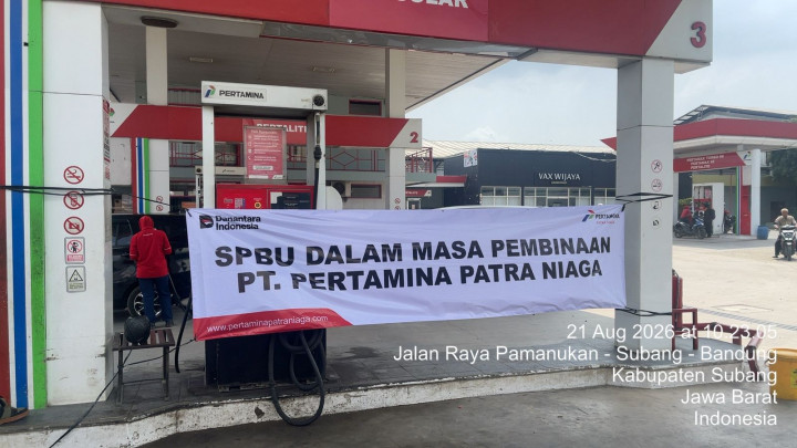Pertamina Sanksi SPBU Subang, Biosolar 220 Liter Diisi Berulang dalam 6 Menit