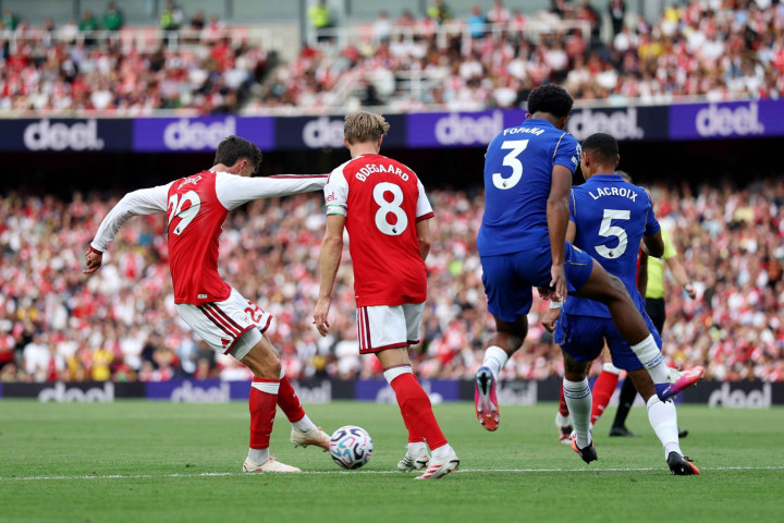 Hasil Babak Pertama Arsenal vs Chelsea: Derby London Berlangsung Sengit