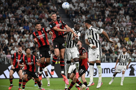 Hasil Juventus Vs AC Milan: Gol Di Penghujung Laga Selamatkan Si Nyonya Tua
