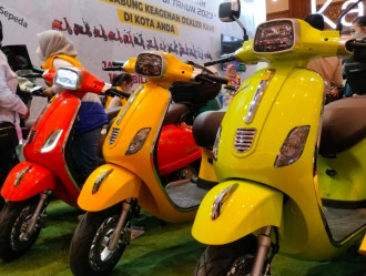 Pilihan Motor Listrik China dengan Desain Mirip Vespa