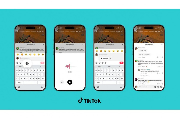 TikTok Tambah Fitur Komentar Suara dan Foto hingga 9 Gambar