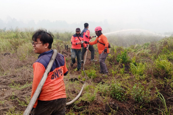Karhutla Kalbar Mulai Mereda, Sejumlah Daerah Masuk Pendinginan