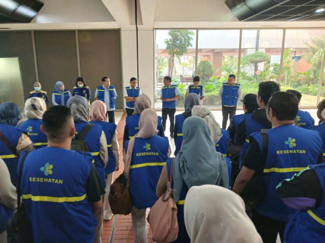  Kemenkes kirim 160 nakes tahap 2 ke NTT untuk pulihkan psikososial korban gempa. (Foto: Dok. Birkom Kemenkes)