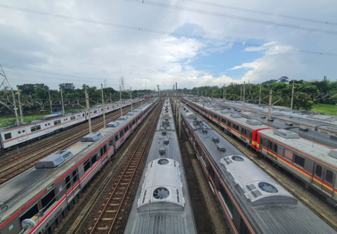 Ilustrasi KRL. Foto: MI