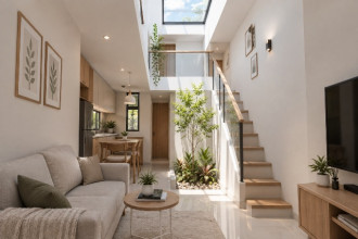 5 Inspirasi Desain Void Rumah Kecil, Bikin Hunian Lebih Terang