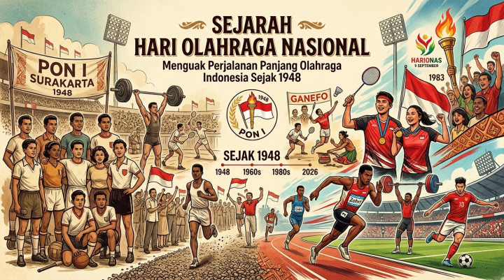 Sejarah Hari Olahraga Nasional, Menguak Perjalanan Panjang Olahraga Indonesia Sejak 1948