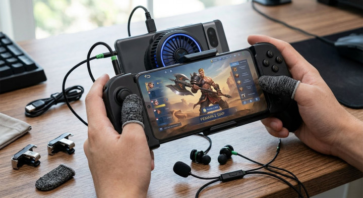 5 Aksesoris HP Gaming Murah untuk Android, Main Makin Nyaman
