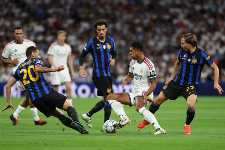 Hasil Babak 1 Real Madrid vs Inter: Dua Blunder Bikin Nerazzurri Terpuruk