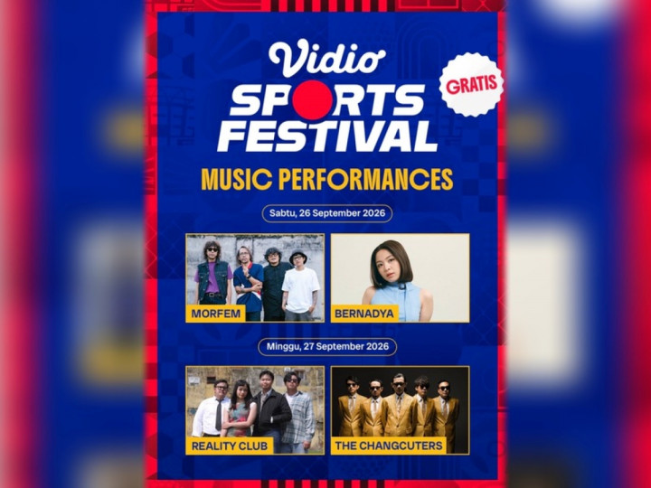 Vidio Sports Festival 2026 Hadirkan Christian Vieri dan Atlet Legendaris