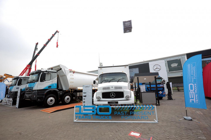 Nostalgia Mercedes-Benz Trucks di Mining Indonesia 2026