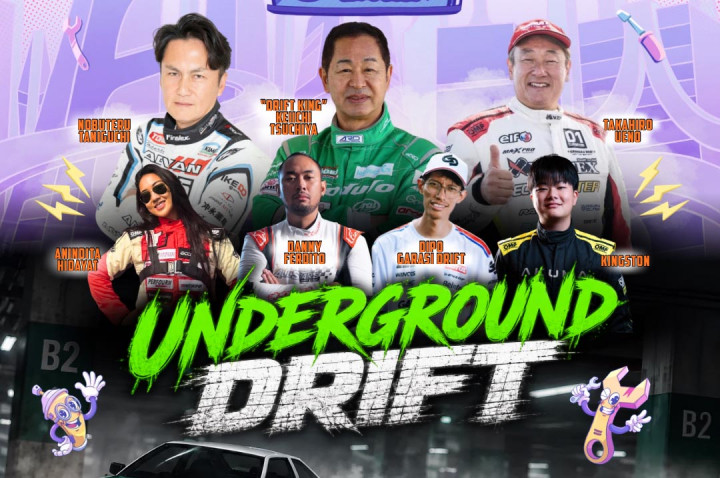 'Tokyo Drift' di Basement ICE BSD, IMX 2026 Bawa Drift King
