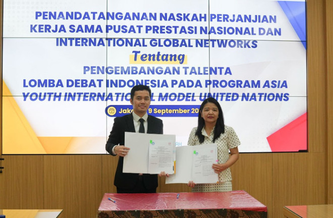 MoU IGN dan Puspresnas Kemendikdasmen. Foto: IGN