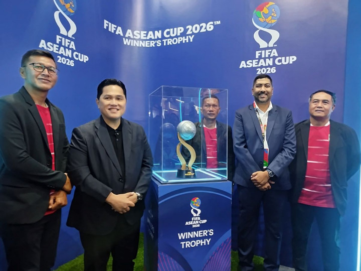 Trofi FIFA ASEAN Cup 2026 Resmi Dipamerkan di Jakarta