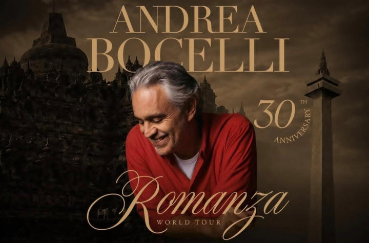 Promotor Buka Peluang Andrea Bocelli Gaet Musisi Lokal di Indonesia