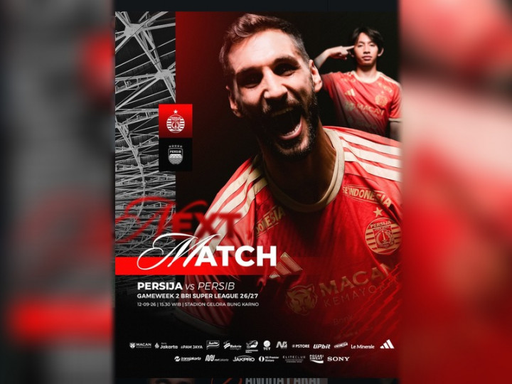Susunan Pemain Persija vs Persib di Super League 2026