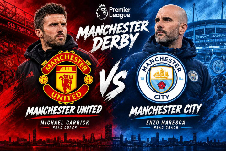 Link Nonton Man United Vs Man City Malam Ini