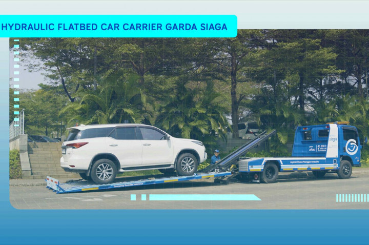 Asuransi Astra Hadirkan Towing Hydraulic Flatbed untuk Evakuasi Mobil Listrik
