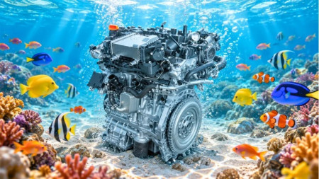 Mesin Hybrid Ini Bisa Tahan Terendam Air Sampai 1,1 Meter