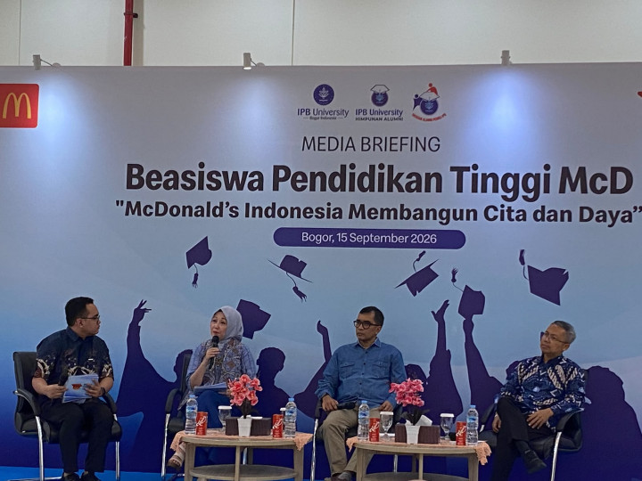 Gandeng YAPI, McDonald's Indonesia Beri Beasiswa S1 ke 35 Mahasiswa IPB