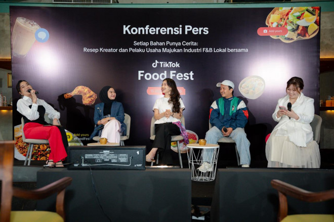 TikTok Food Fest 2026 mempertemukan kreator, pelaku usaha, dan komunitas untuk merayakan kekayaan kuliner Indonesia. Foto: TikTok Indonesia