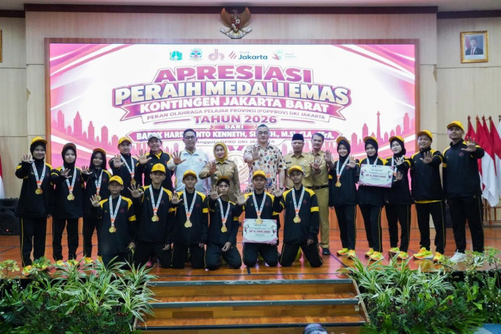 Jakarta Barat Ukir Sejarah, Juara Umum Popprov DKI 2026 Diguyur Bonus