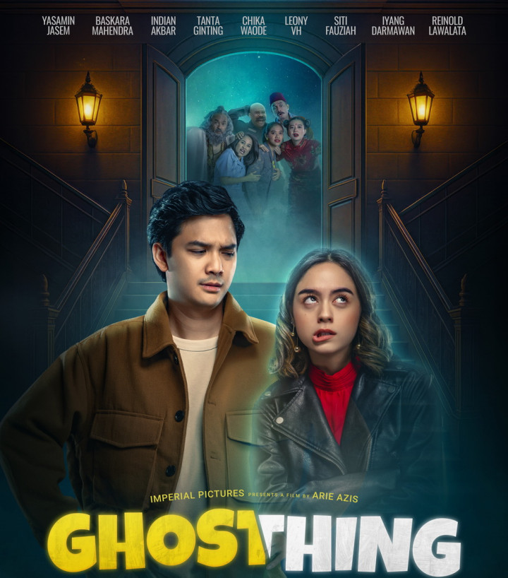 Arwah Yasamin Jasem Hantui Baskara Mahendra di Film Komedi Horor Ghosthing