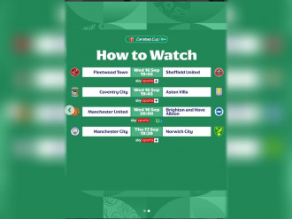 Jadwal Carabao Cup 2026 Malam Ini